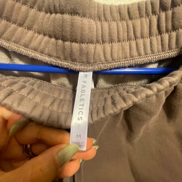 Fabletics Lavender Sweat Pants - Picture 2 of 6